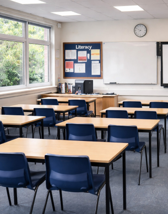 Academy school classroom environment