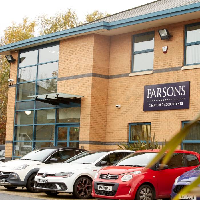 Parsons Wakefield office building with parking facilities